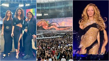 Priyanka Chopra Attends Beyoncé’s Renaissance World Tour Concert in London, Says ‘What a Night’ As She Drops Pics on Instagram